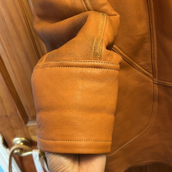 💕Unisex Brown Shearling Coat💕 - Picture 10 of 11